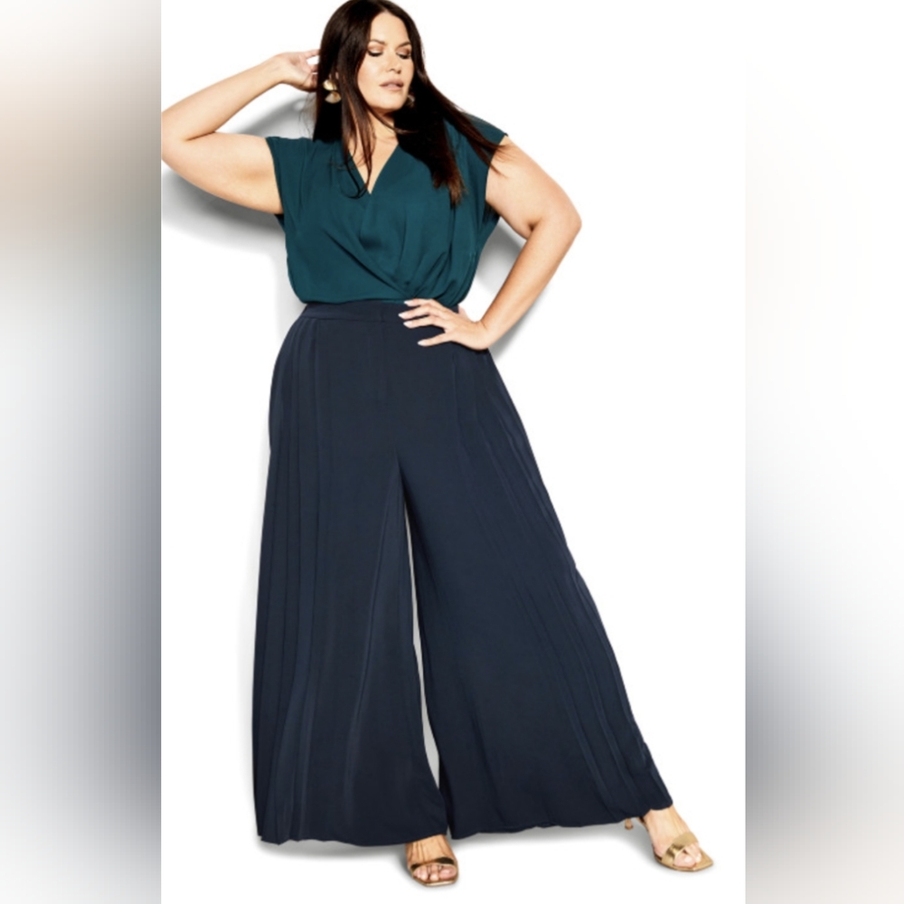 City Chic Wide-Leg Avalina Pants